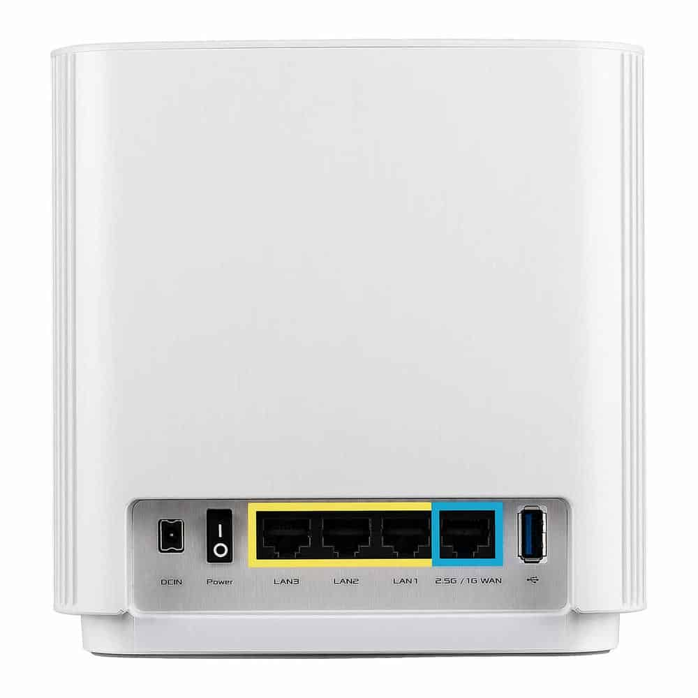 (image for) ASUS ZenWiFi 11AX XT8 Version 2 AiMesh AX6600 WiFi 6 Single Unit White